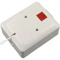 Honeywell Peha PEHA 2-polet skiftekontakt 10A 250V IP20, Stikklemme, Træksnor, Cremehvid 1013