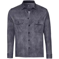 Desoto Overshirt Deni Spark Navy Blå ørkeblå åle