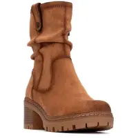 Refresh Refreshtil kvinder. 17302101-TAUPE Ankelstøvler 173021 brun (38), 3-5 cm, Lynlås, Casual