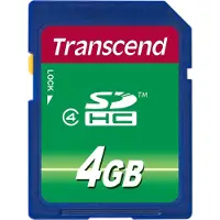 Transcend Sdhc 4gb Class 4 Hukommelseskort
