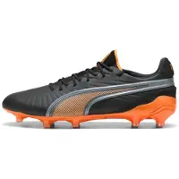Puma KING ULTIMATE FG/AG Football Boots Women, Shoes, Black/Heat Fire/Silver, 39