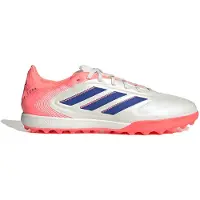 Adidas Herre Copa Pure 3 Pro Coral Blaze Pack TF Astro Fodboldstøvler Off White/Lucid Blue/Signal Coral