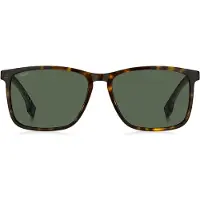 BOSS Solbriller i havana-acetat med gummistænger