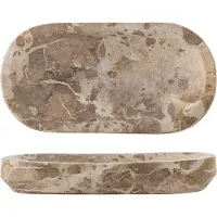 Bloomingville Shao bakke marmor 24,5x12,5 cm Natur
