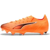 Puma ULTRA 6 PRO FG/AG Football Boots Unisex, Shoes, Heat Fire/Black/Glowing Red, 47