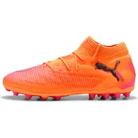 Puma Future 8 Ultimate Mg Hot Pursuit - Orange/Sort/pink - Multi Ground (Mg), størrelse 40