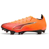 Puma ULTRA 6 CARBON FG Football Boots Women, Shoes, Heat Fire/Black/Glowing Red, 40