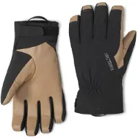 Arc'teryx - Skihandsker - Venta GTX Glove Black/Canvas til Unisex - Størrelse M - Sort