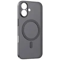 Momax iPhone 17 CaseForm Lite MagSafe cover - gennemsigtig sort