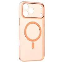 Momax iPhone 17 Pro Max CaseForm Lite MagSafe cover - gennemsigtig orange