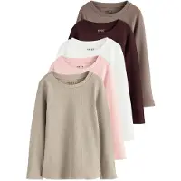 Next Bluser & t-shirts beige / lysebrun / lys pink / mørkerød / hvid