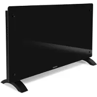 Vonroc Radiator - Elradiator | Glas | Luksus | 2500W | WIFI - Smartapp styring | Op til 30m² | Sort