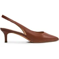Ralph Lauren Lauren Ralph Laurentil kvinder. 802927937002 Brune Lolah-lædersko (36), 5-8 cm, Ingen, Casual, Party