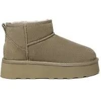 EVER AU Boots 'Heron' brun-meleret