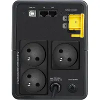 APC Back-UPS BX Series BX750MI-FR - UPS - AC 230 V - 410 Watt - 750 VA - 9 At - USB - output-stikforbindelser: 3 - sort