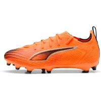 Puma ULTRA 6 PRO FG/AG Football Boots Youth, Shoes, Heat Fire/Black/Glowing Red, 32