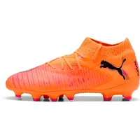 Puma FUTURE 8 PRO FG/AG Football Boots Youth, Shoes, Heat Fire/Black/Ravish, 32