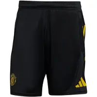 Adidas Manchester United Træningsshorts Tiro 25 EU - Sort/Blå/Gul - , størrelse Small