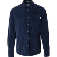 Pepe Jeans Pepe Jeanstil mænd. PM3090844 Clayton navy skjorte (XXL), Casual, Bomuld, Lange ærmer, Blå
