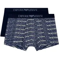 Emporio Armani Boksershorts navy / lyseblå / hvid