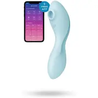 Satisfyer Curvy Trinity 5+ Connect App Blue