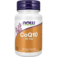 Now , CoQ10, 60 mg, 180 Veg Kapsler