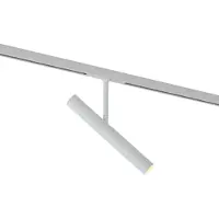 QAZQA Moderne hvid spotlight til 1-faset skinnesystem - Slimline Avery