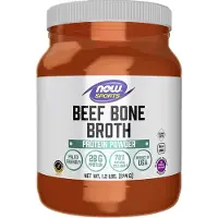 Now , Sports, Oksekød Knoedebroth, Proteinpulver, 1,2 lbs (544 g)