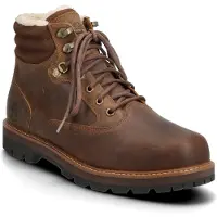 Timberland Timberlandtil mænd. TB0A6CFXEM41 Britton Road brune læderstøvler (45), Fast, Blonder, Casual, Udendørs