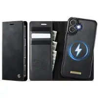 CASEME iPhone 17 C49 2-i-1 aftagelig pungetui - MagSafe-kompatibel, RFID - Sort