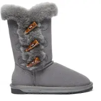 EVER AU Boots brun / grafit
