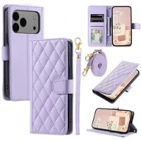 Mtp Products iPhone 17 Pro Max Luksus Vatteret Pung - Lilla