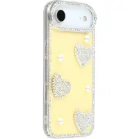 Mtp Products iPhone Air Funklende Kærlighed og Perle Hybrid Cover - Gul