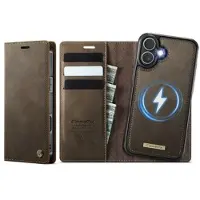 CASEME iPhone 17 C49 2-i-1 aftagelig pungetui - MagSafe-kompatibel, RFID - Kaffe
