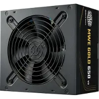 Cooler Master MWE Gold V3 ATX 3.1 Non-Modular Series, 650 W, 100 - 240 V, 50/60 Hz, 5 - 10 A, Aktiv, 120 W