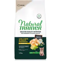 NATURAL TRAINER Selected Quality Nutrition Kitten Chicken - Økonomipakke: 2 x 1.25 kg