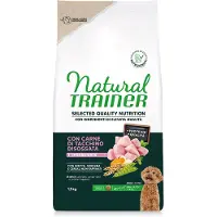 NATURAL TRAINER Selected Quality Nutrition Adult Small & Kalkun Legetøj - 1,5 kg