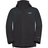 Jack Wolfskin Flowline 2L Ins, skijakke, herre, sort