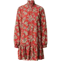 Pepe Jeans Pepe Jeanstil kvinder. PL9537693 Brun Paloma-kjole (S), Casual, Viscose, Lange ærmer