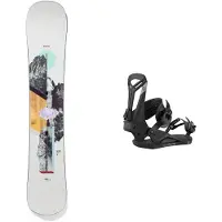 Burton - Snowboardpakker - Pakker Hideaway 2025 til UnisexUld - Hvid