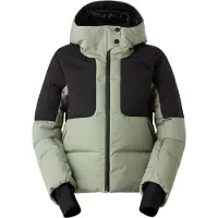 The North Face - Skijakker dame - W Cold Spell Cropped Down Jacket Slate Moss TNF Black til Unisex - Størrelse XS - Grøn