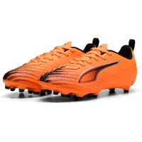 Puma ULTRA 6 PLAY FG/AG Football Boots Youth, Shoes, Heat Fire/Black/Glowing Red, 36
