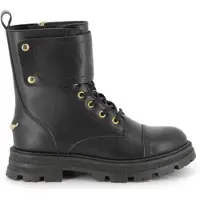 Zadig & Voltaire Zadig & Voltairetil piger. X60492 Casual ankelstøvler i læder, sort (36), Fast, Lynlås, børnetøj
