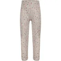 Happy girls Leggings grå-meleret / lilla / pink