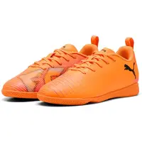 Puma Future 8 Play IT Hot Pursuit - Orange/Sort/Pink Børn - Indendørs (IC), størrelse 38