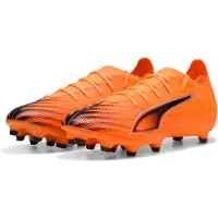 Puma ULTRA 6 MATCH FG/AG Football Boots Unisex, Shoes, Heat Fire/Black/Glowing Red, 44.5