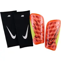 Nike Benskinner Mercurial Lite Superlock Max Voltage - Orange/neon/sort, størrelse Medium/150-170cm