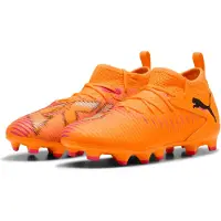 Puma Future 8 Match FG/AG Hot Pursuit - Orange/Sort/Pink Børn, størrelse 30