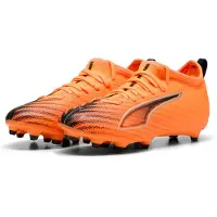 Puma ULTRA 6 MATCH FG/AG Football Boots Youth, Shoes, Heat Fire/Black/Glowing Red, 37