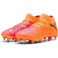 Puma FUTURE 8 ULTIMATE MxSG Football Boots Unisex, Shoes, Heat Fire/Black/Ravish, 46